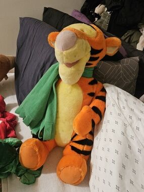 Disney Tigger Plush Toy - Orange & Yellow Cozy Stuffed Animal